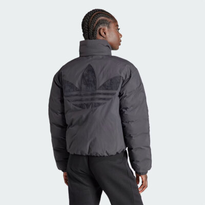 ADIDAS Womens ADICOLOR BIG LOGO JACKET IL8265 BLACK XS - L ASIAN