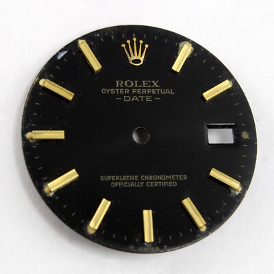 Original Rolex Oyster Perpetual Date Ref 15000 Watch Black Dial for Spare