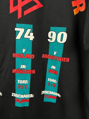Vintage 90's Adidas Germany Deutschland World Cup Shirt Football