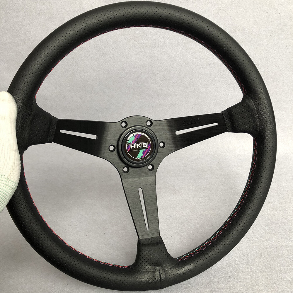 HKSタイプ　ステアリングホイール 350mmディープコーン HKSタイプ ステアリングホイール 350mmディープコーン85mm