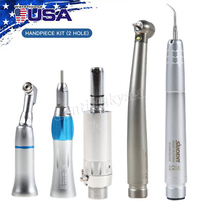 Dental LED High Speed/Air Scaler/Contra Angle Low Speed Handpiece Motor 2H ADB