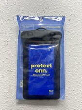 ONN Universal Waterproof Smartphone Pouch Submersible Bag Fits Phones up to 6  