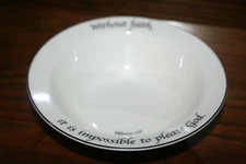 Feed on the Word Faith Collection  Soup/Cereal Bowl