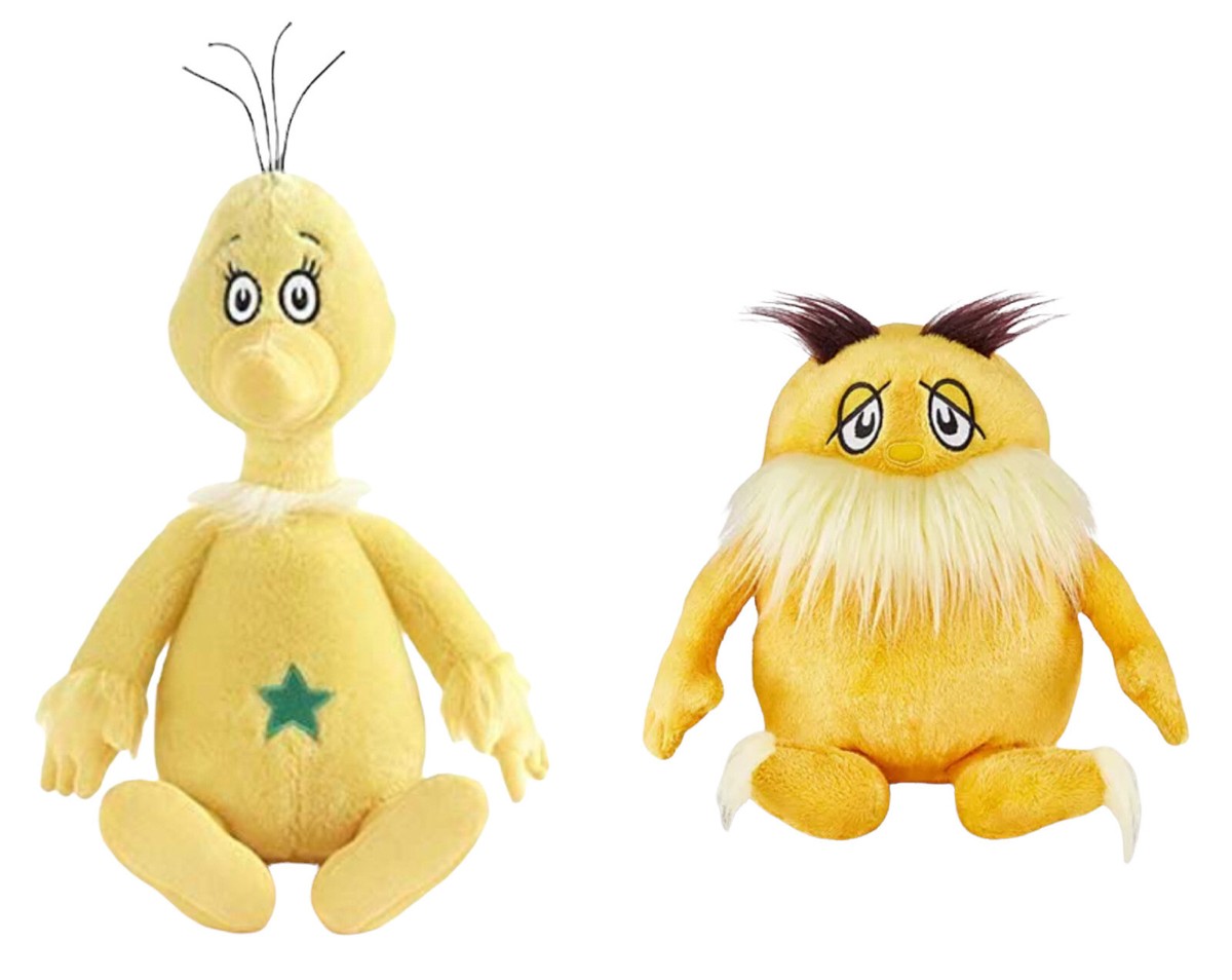 Dr Seuss Sneetch & Lorax Plush Set Of 2 Kohl's 12