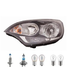 Scheinwerfer rechts elektrisch schwarz inkl. OSRAM Lampen für KIA Rio III UB