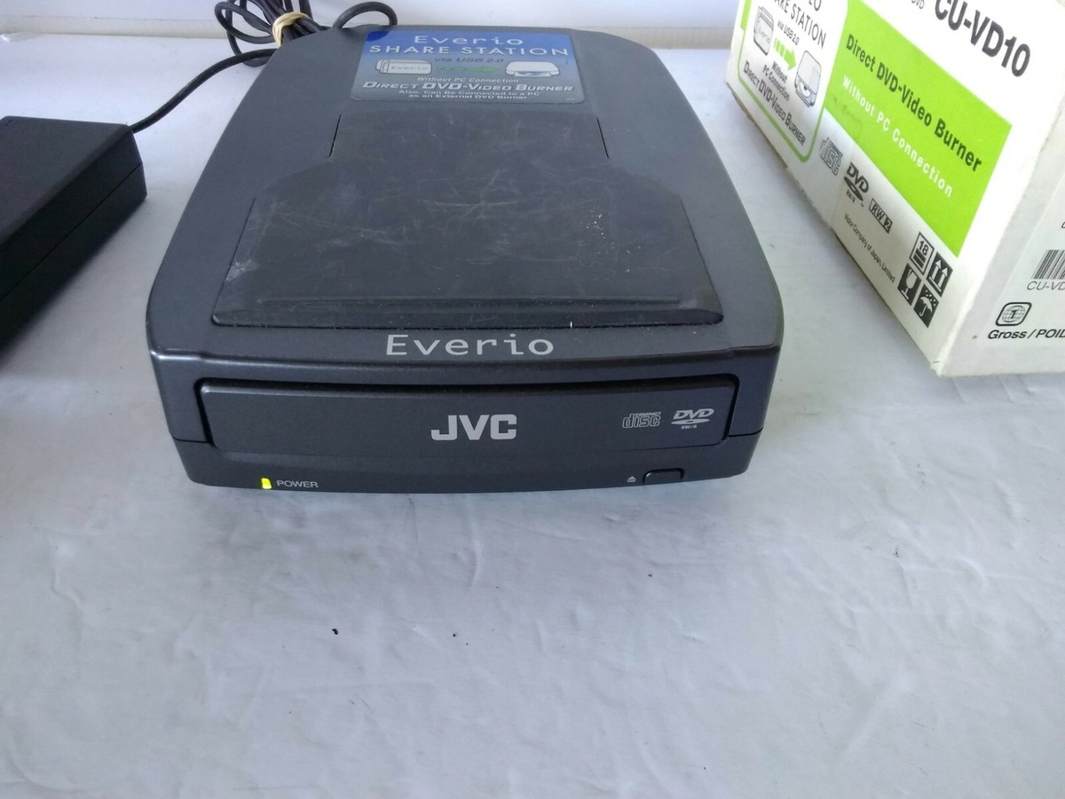 Victor・JVC CU-VD10 JVC CU-VD10 Direct DVD-Video Burner Everio Share Station | eBay