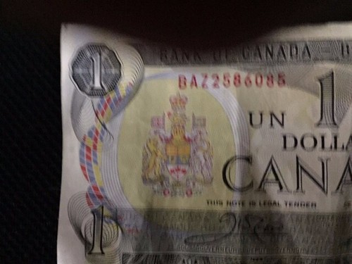 CANADA 1 DOLLAR 1973 circulated-no damage of any kind - Picture 3 of 5
