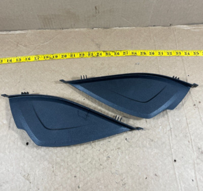 2012-2016 BMW 320i 328i F30 Front Dash End Cap Trim Cover Set Left Right OEM