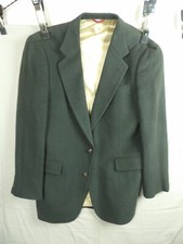 Jos A Bank Blazer Mens 42R 100 Camel Solid Slate Gray Suit Jacket