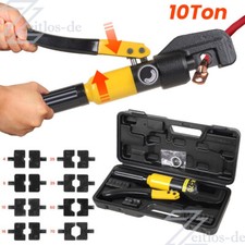 10Ton Hydraulische Presszange Crimpzange Quetschzange Kabelschuhe Zange 4-70 mm²
