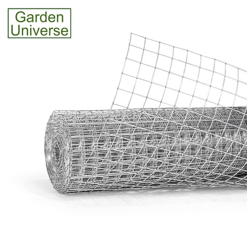 Welded Wire Mesh Galvanised Garden Universe Wire 9 Sizes Fence Chicken Rabbit - Picture 57 of 122