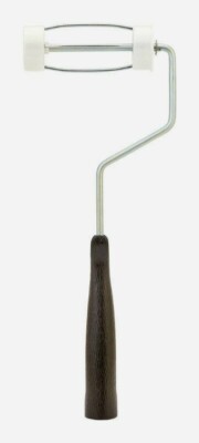 Linzer Jumbo Mini 4'' PAINT ROLLER FRAME 1/4'' Rod Threaded Plastic Grip RF200-4
