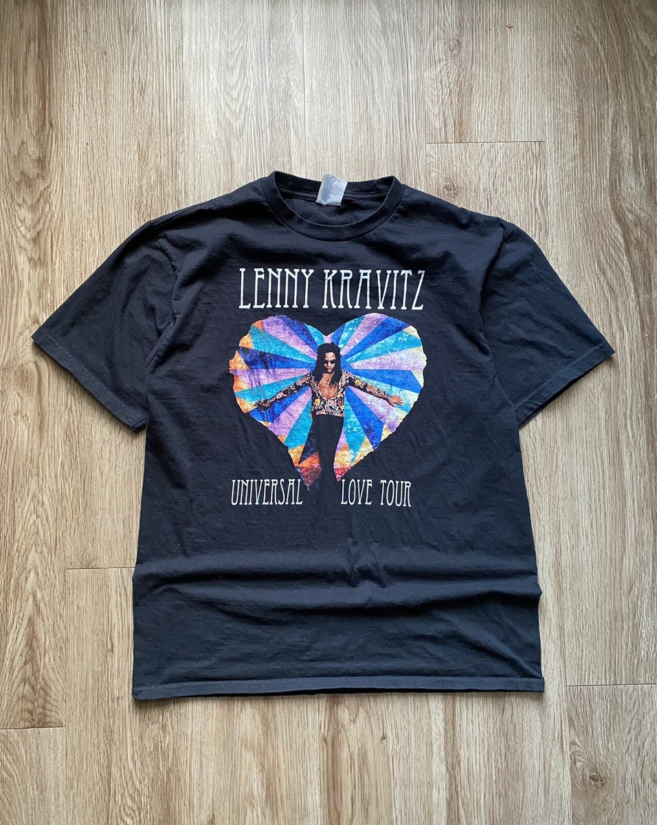Vintage Y2K Lenny Kravitz Universal Love Concert Tour Tee T-Shirt 