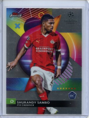 2023-24 Topps Finest UEFA Club Competitions Shurandy Sambo #89