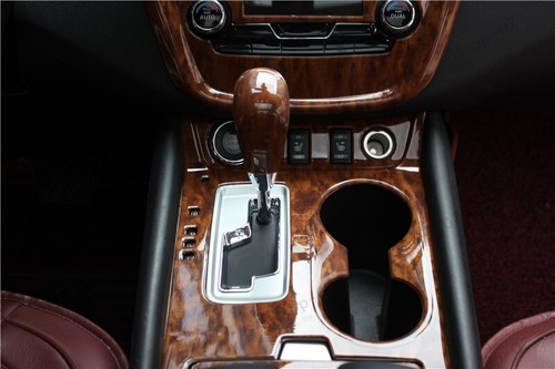 Wood Grain Central Console Gear Shift Panel Trim Fit For Nissan Murano 2015-2021 - Picture 3 of 6