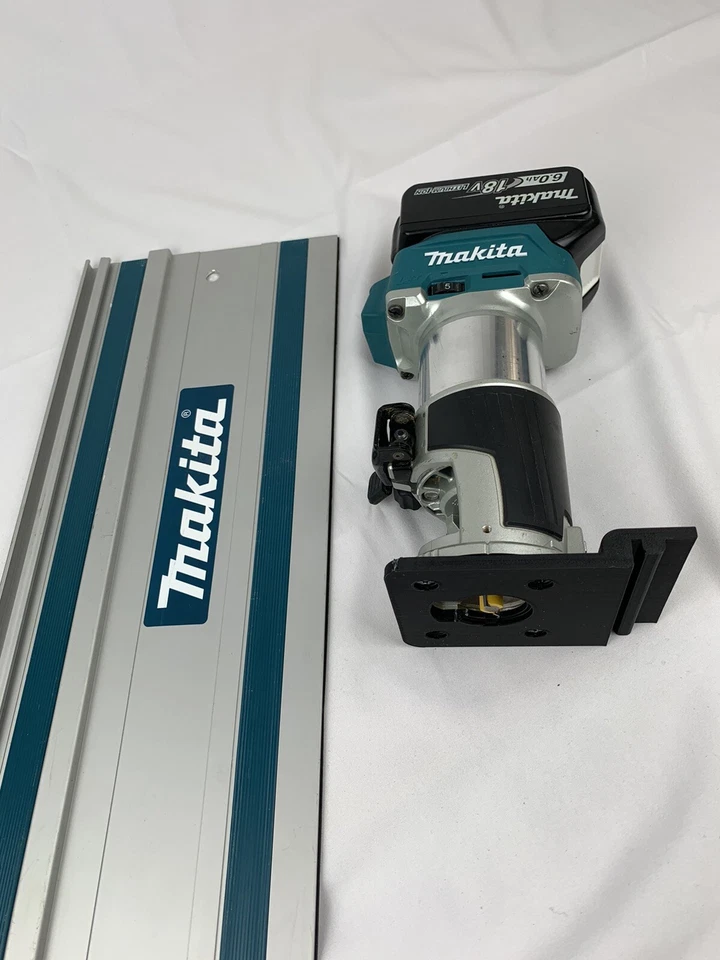 Makita DRT50Z, RT0700CX Router Adapter/Adaptor To Makita Plunge Track Guide Rail - Image 4 of 4