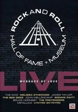 ROCK & ROLL HALL OF FAME & MUSEUM : MESSAGE OF LOVE (DVD) VG Disc+CVR Art-NO CSE