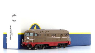 OS.KAR 1009 D341 Prototyp Ansaldo Diesellokomotive, Mit Licht, H0 1:87, DC