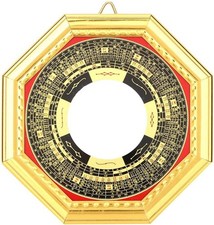Bagua Mirror, Traditional Chinese Feng Shui Mirror Convex Concave Mirror Exorci