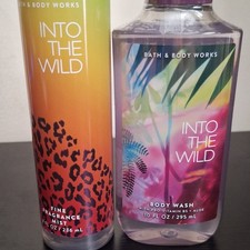 Bath Body Works Into the Wild Body Spray Fragrance Mist Women 8 fl oz