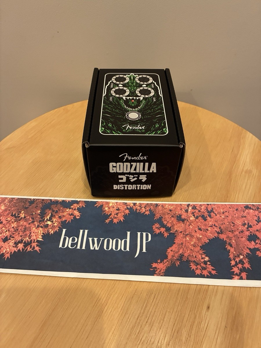 Fender Godzilla Distortion Guitar Pedal Limited Edition Japan Rare