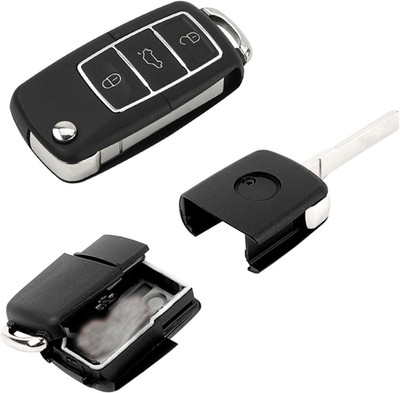 2 Pack Remote Fake Car Key Secret Safe, Portable Secret Hidden Pill Container, D