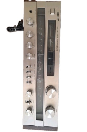 Vintage Sony STR-V4 Tested  Stereo Receiver - Silver/wood Grail