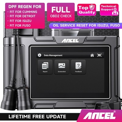 ANCEL HD3300 Pro Diesel Heavy Duty Truck Scanner Oil Reset DPF Diagnostic Tool
