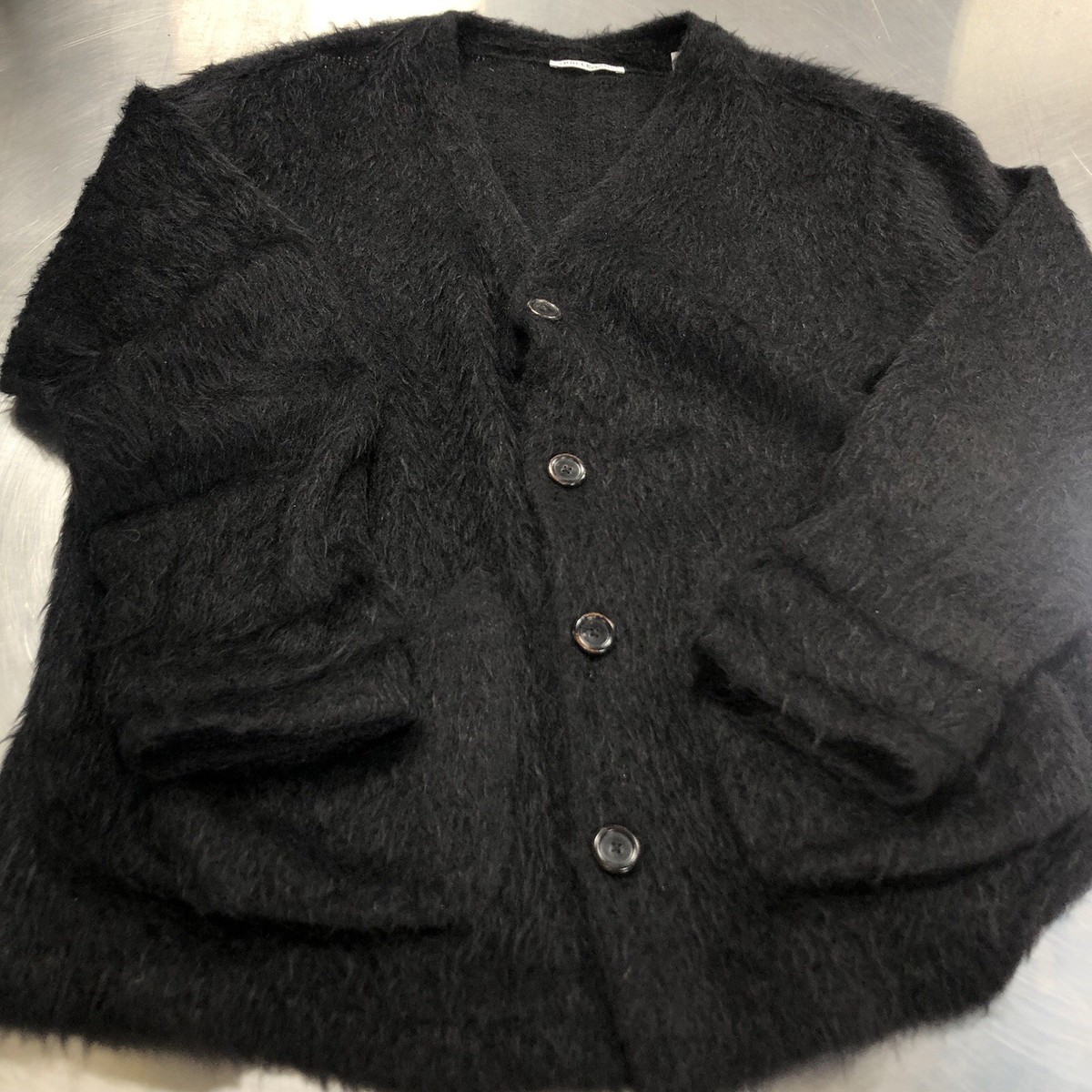 トップス Our Legacy Mohair Cardigan Black 46 Our Legacy Mohair Black Cardigan 46 Large | eBay