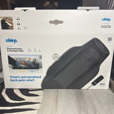 Chirp Contour Decompression  Massage Table Basic. Relief Black. In original box
