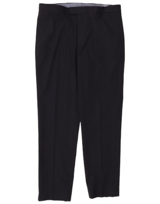 Marks & Spencer Herren Tailored Slim Anzughose W36 L31 Navy Blau CT22