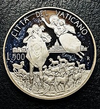 1996 Vatican City 500 Lire Proof