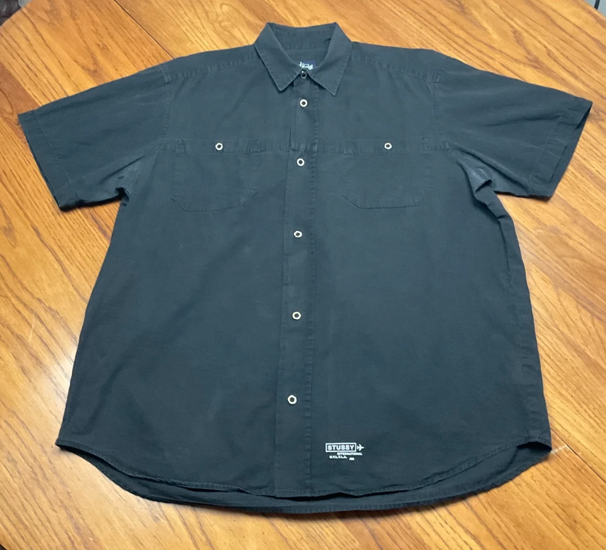 Stussy Size M Black Shirts for Men for sale | eBay