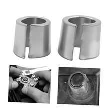 2PCS Battery Terminal Shim,Soft Lead Battery Post Shims Caps with Adjustable
