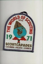 1971 Columbia Pacific Council Scoutcapades patch