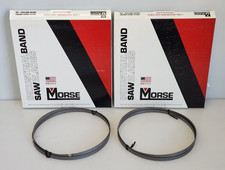 2-Pc Morse Industrial Band Saw Blades 7' 5" x 1/2 25 10/14 MAT 29049, NEW