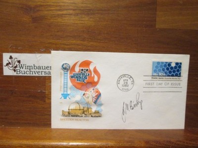 Original Autograph John Michael Bishop Medizin Nobelpreis 1989 /// Autogr 253610