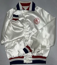 Vintage Sheet Metal Workers Union Bomber Jacket Large 44-46￼