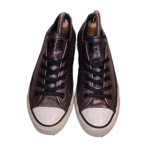 Converse donna pelle metallizzata plateau Chuck Taylor 562774C taglia US 8