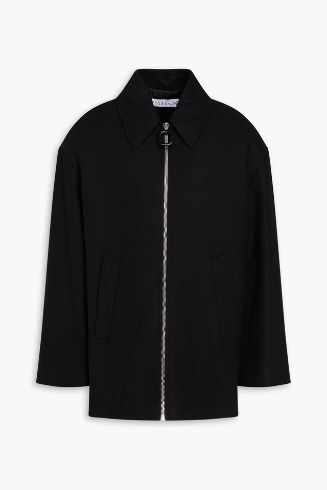 RRP€945 JW ANDERSON Coat Size M Cashmere & Wool Blend Full Zip Made in Italy - Image 3 of 4