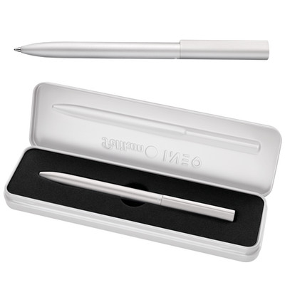 Pelikan K6 Ineo Clearing Breeze Kugelschreiber im silbernen Etui