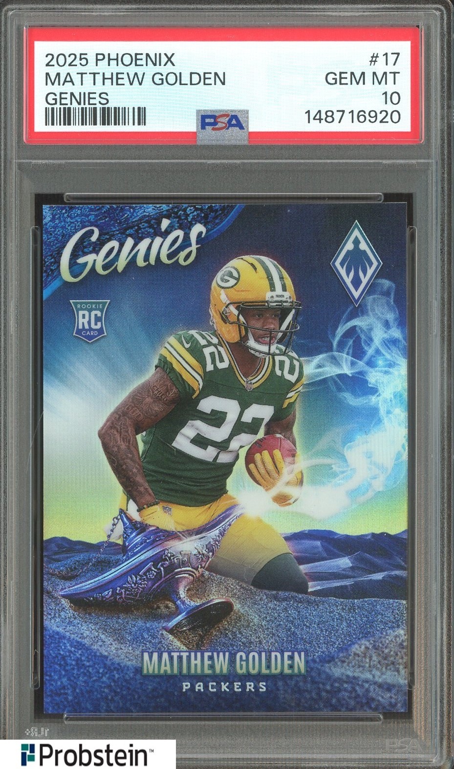 Matthew Golden Panini Phoenix Genies #17 Base