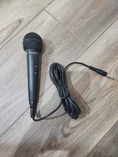 Genuine Black Dynamic Impedance Wired Microphone 600 With On/Off Switch 12' Cord