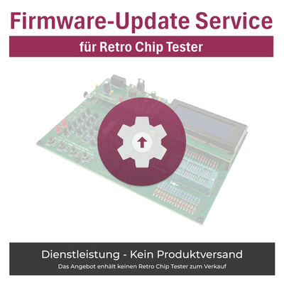 Firmware-Update für Retro Chip Tester | Update-Service | keine Ware