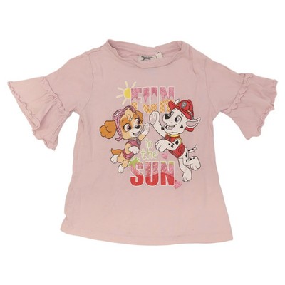 Paw Patrol, T-shirt, Größe: 98, Pink, Baumwolle, Print, Mädchen #SQT