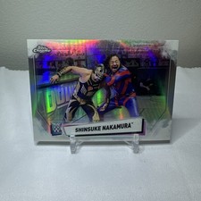 2021 Topps Chrome WWE Refractor Image Variation #IV-27 Shinsuke Nakamura