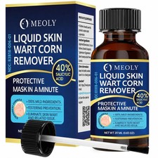 Fast-Acting Wart Remover: 40 Salicylic Acid Wart Remover Maximum Strength fo...