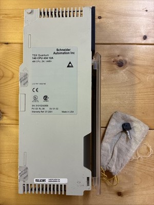 Schneider 140CPU43412A TSX Quantum PLC CPU 486 2MB 1xMB TESTED (FAST SHIPPING)
