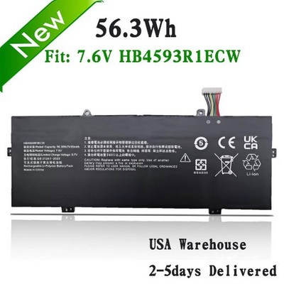 NEW HB4593R1ECW 7410mAh Battery For Huawei Matebook X Pro i7 Mach-W29 X Pro 2019