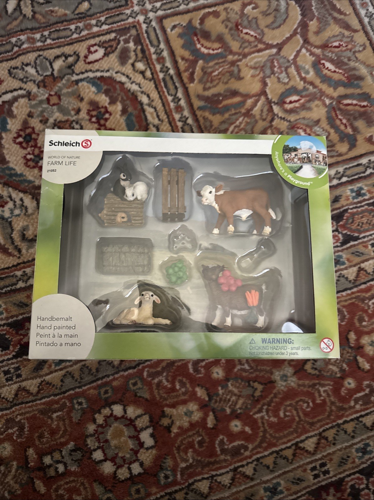 Schleich 15 Piece World of Nature Farm Life 21052 -